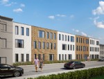 De assisentiewoningen van "Ter Zee", gelegen aan de rand van Wenduine, vlakbij het duinenbos, worden binnen het bestaande gabariet verbouwd tot 56 betaalbare investeringsappartementen. Alle appartementen omvatten een woonkamer gericht naar de centrale ontmoetingsplaats op het groene binnenplein, ingerichte open keuken, inkomhall, berging met gaswandketel, ruime badkamer met toilet en douche, 1 of 2 slaapkamers en individuele centrale verwarming. In de ondergrondse fietsenberging zijn er voor ieder appartement 2 fietsplaatsen voorzien. Bovendien bevinden zich in de kelderverdieping nog 68 autostandplaatsen en 21 kelderbergingen.
Verkoop onder registratierecht (geen btw). Onder deze tekst bij "documenten" vindt u de plannetjes en de prijslijst. Contacteer ons voor uw bezoekje aan de 2 modelappartementen. (17/032)